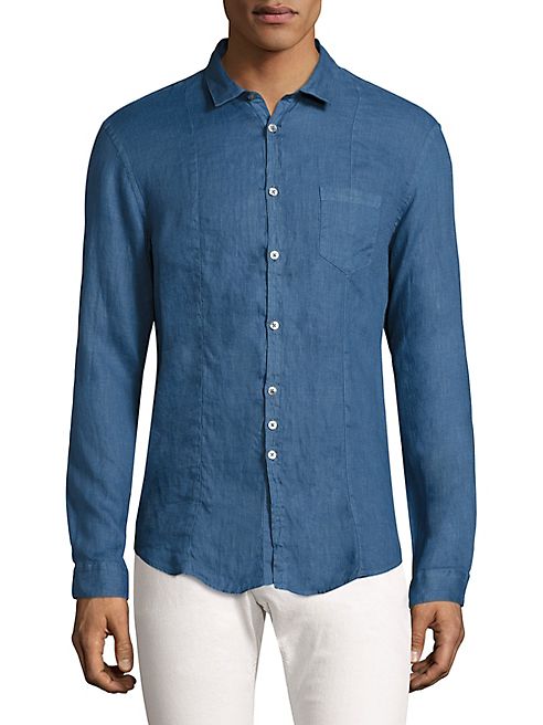 John Varvatos - Cotton Casual Button Down Shirt