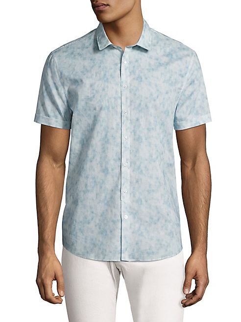 John Varvatos - Printed Cotton Shirt