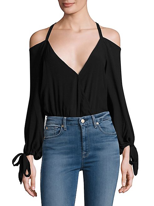 For Love & Lemons - Buenos Noches Cold-Shoulder Bodysuit