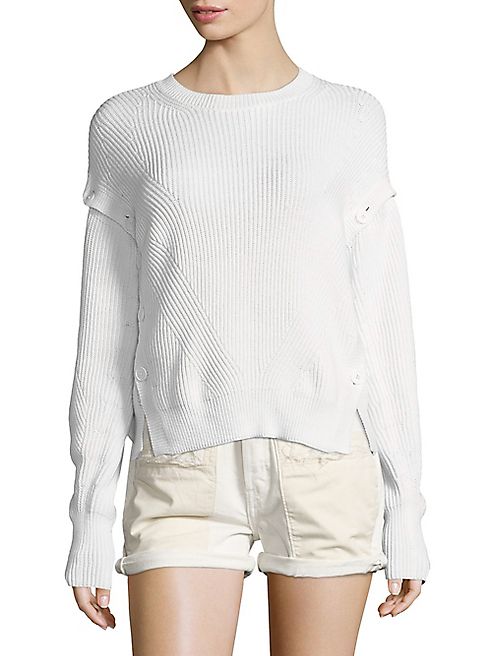 Helmut Lang - Ribbed Cotton Sweater