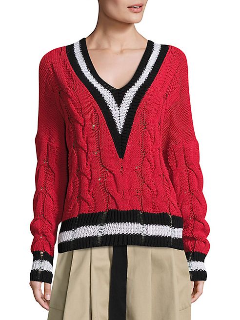 Rag & Bone - Emma Cable-Knit Sweater