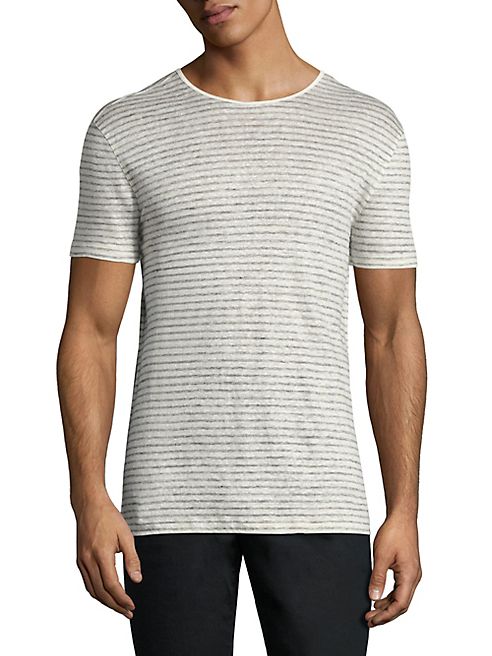 John Varvatos - Melange Striped Tee