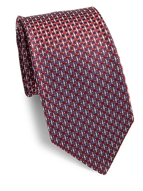 Corneliani - Embroidered Silk Tie