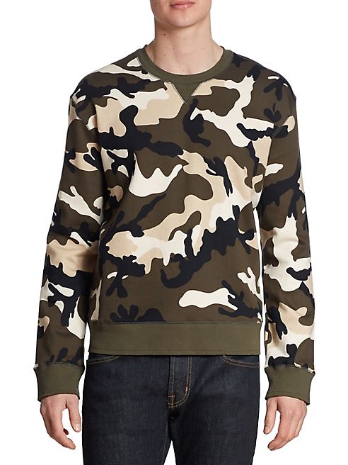 Valentino - Camo Sweatshirt