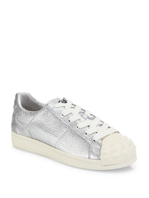 Ash - Crack Leather-Blend Sneakers