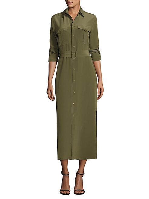 Polo Ralph Lauren - Silk Crepe Shirtdress