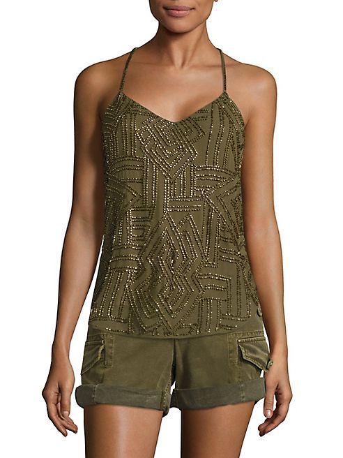 Polo Ralph Lauren - Beaded Y-Back Tank Top