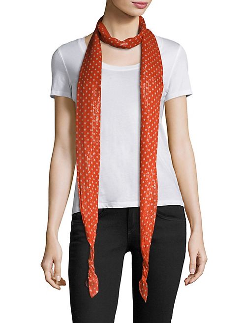 Roberto Cavalli - Pois Dragonfly Scarf