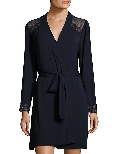 Eberjey - Cecilia Lace Cuff Robe