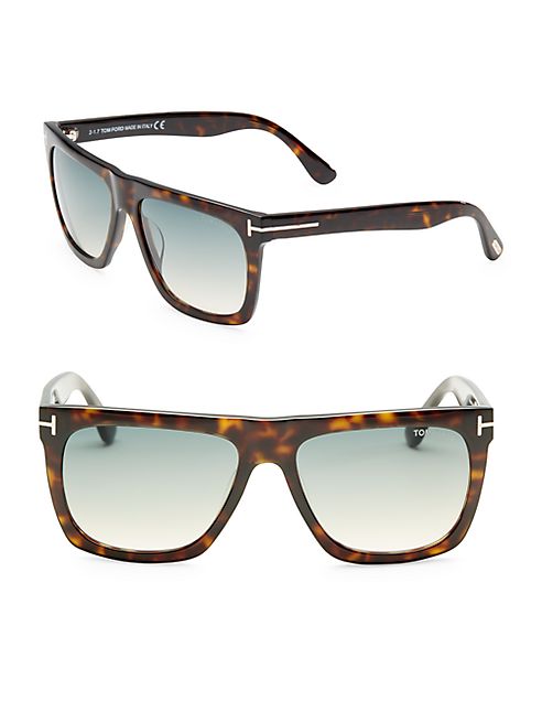 Tom Ford Eyewear - Morgan 57MM Soft Square Sunglasses