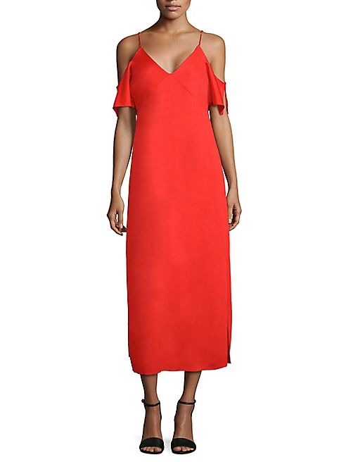 T by Alexander Wang - T by Crepe Midi Dress