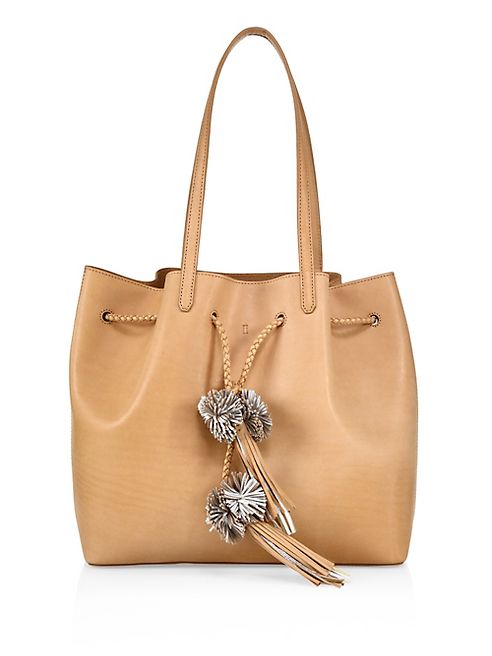 Loeffler Randall - Vachetta Leather Drawstring Tote