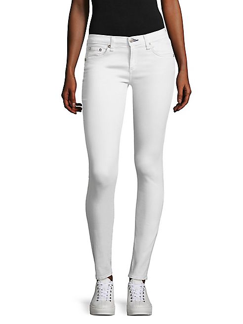 rag & bone/JEAN - Skinny Cotton Blend Jeans