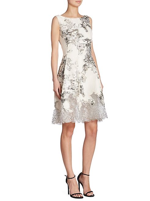 RENE RUIZ - Floral A-Line Dress