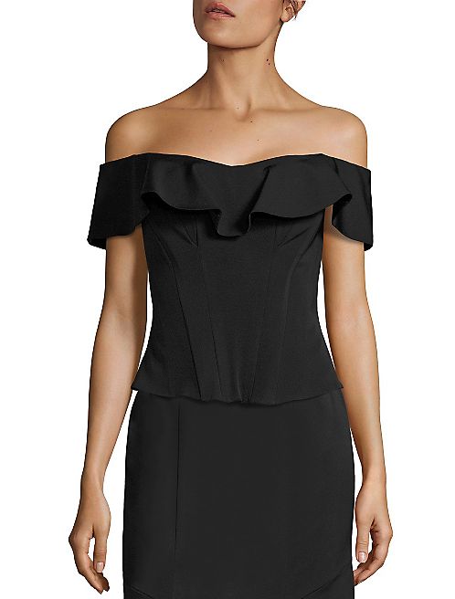 RENE RUIZ - Off-the-Shoulder Bustier Top