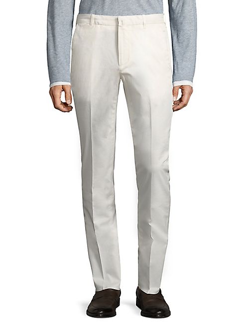 Corneliani - Regular-Fit Cotton Trousers