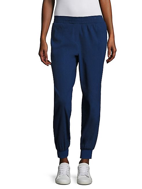 DKNY - Rib Trim City Stretch Track Pants