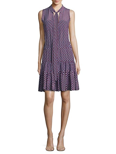 Alexis - Britta Sleeveless Polka Dot Dress