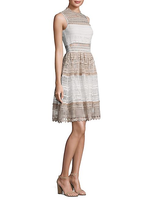 Alexis - Melania Tiered Lace Dress