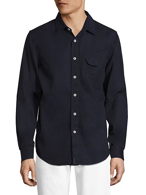 Joe's - Button-Front Solid Shirt