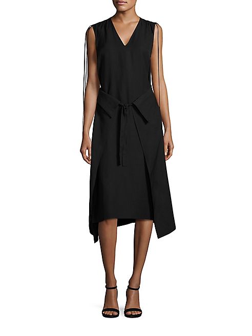 Derek Lam 10 Crosby - Wrap Front Dress