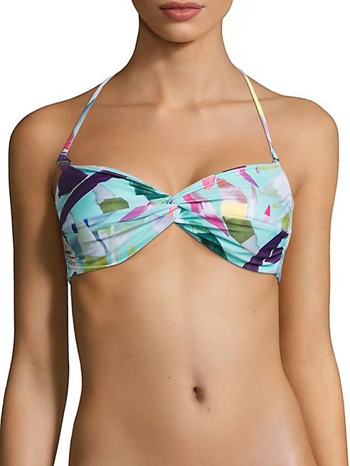 Mara Hoffman - Marimba Twist Front Convertible Bikini Top