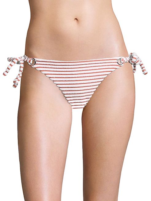 Mara Hoffman - Terry Grommet Tie Bikini Bottom