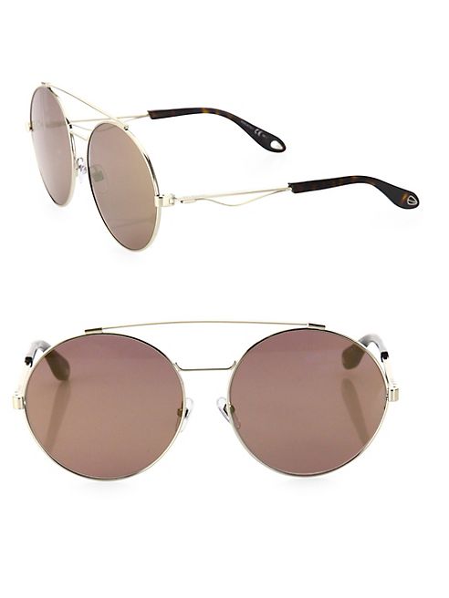 Givenchy - 53MM Round Double-Bridge Sunglasses