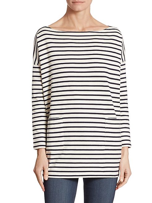 HATCH - Everyday Striped Bateau Top