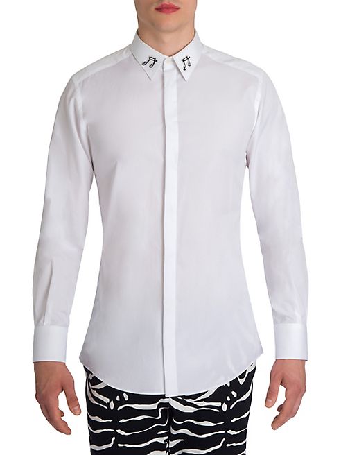 Dolce & Gabbana - Music Note Cotton Shirt