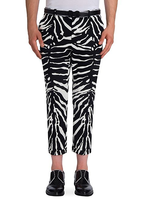 Dolce & Gabbana - Zebra Printed Regular Pants