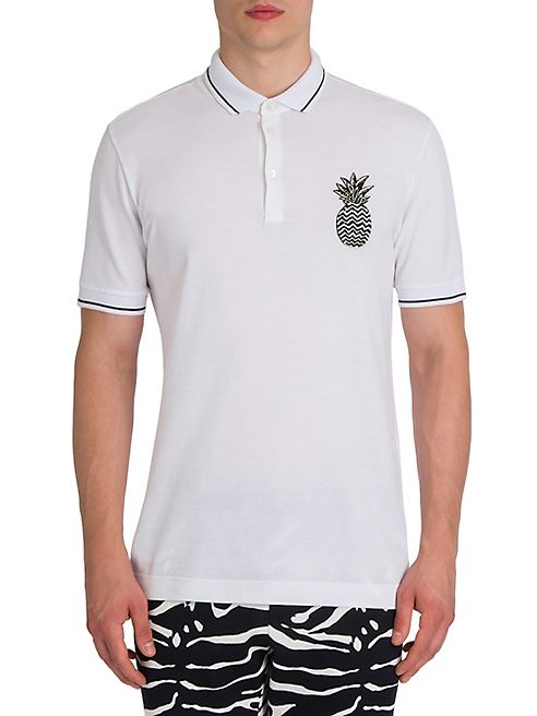 Dolce & Gabbana - Pineapple Applique Polo