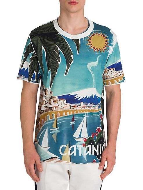 Dolce & Gabbana - Catania Printed Tee