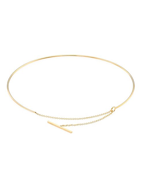 Zoe Chicco - 14K Yellow Gold Toggle Chain Choker