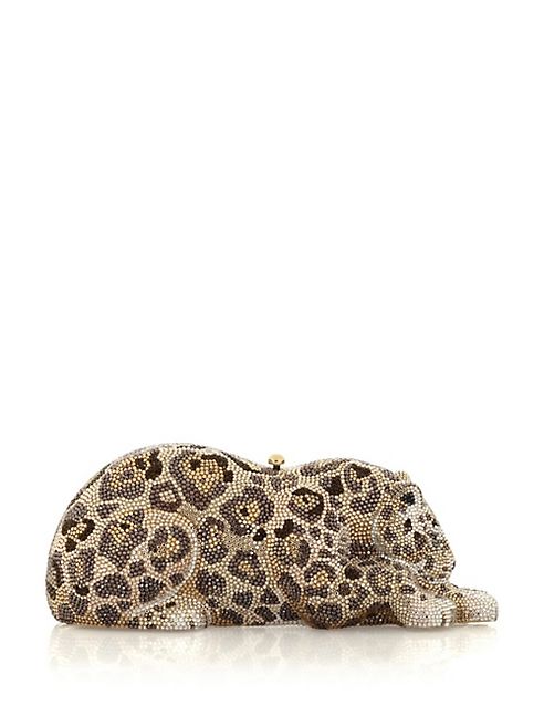 Judith Leiber - Wildcat Crystal Clutch