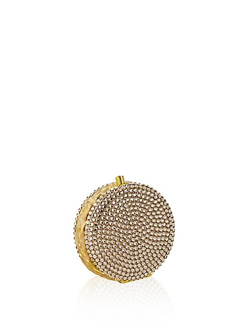 Judith Leiber - Macaron Crystal Pillbox