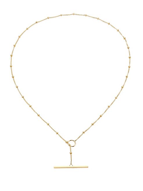 Zoe Chicco - 14K Yellow Gold Satellite Toggle Chain Choker