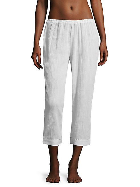 SKIN - Cropped Pajama Pants