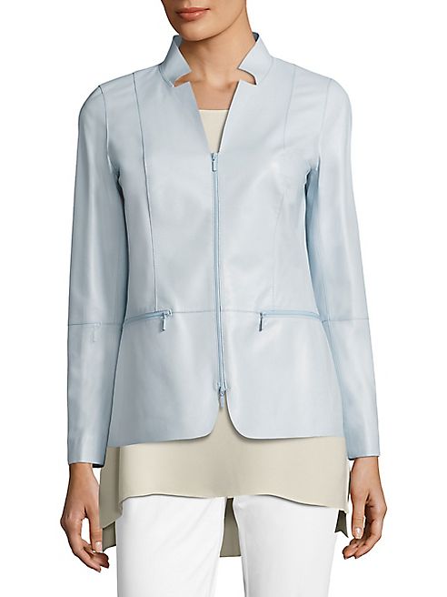 Lafayette 148 New York - Larina Leather Jacket