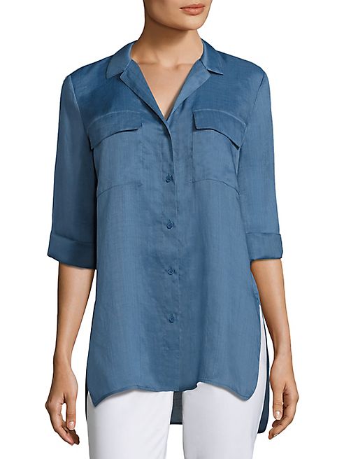 Lafayette 148 New York - Fran Gemma Cloth Blouse