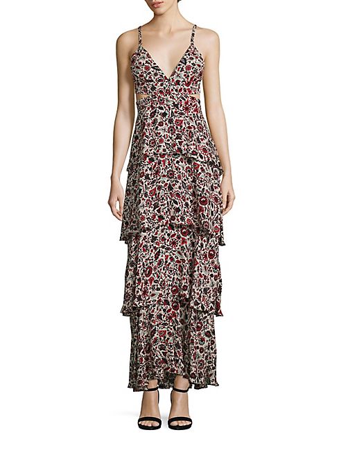 A.L.C. - Titus Floral Printed Dress