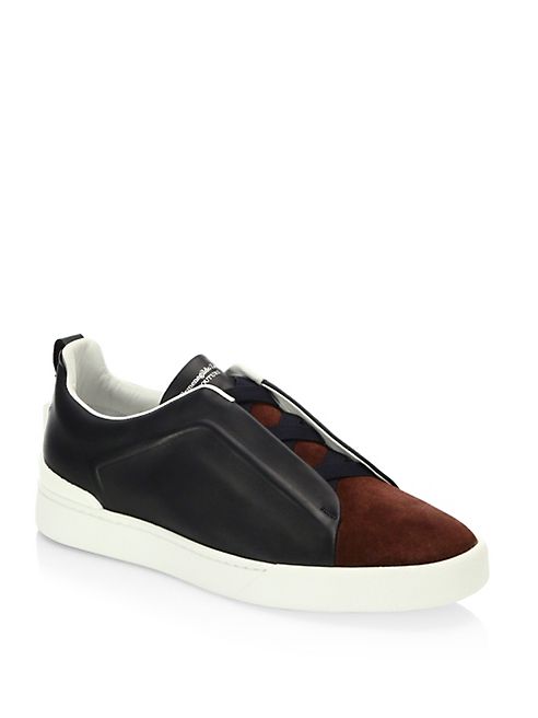 Ermenegildo Zegna - Suede Leather Sneakers