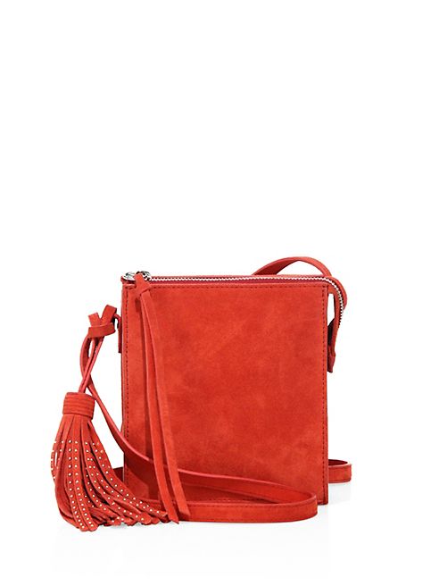 Elizabeth and James - Sara Suede Crossbody Bag