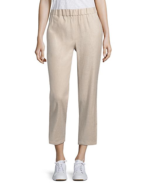 Theory - Thorina Cropped Straight-Leg Pants