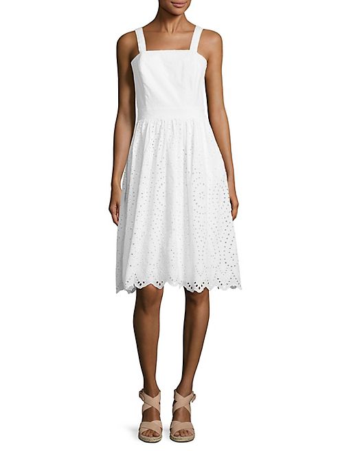 Vineyard Vines - Strapless Eyelet Dress