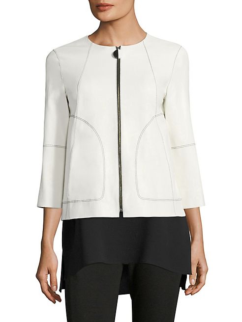 Lafayette 148 New York - Levine Leather Jacket