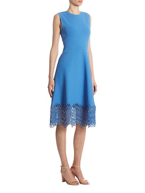 Lela Rose - Guipure Lace Dress