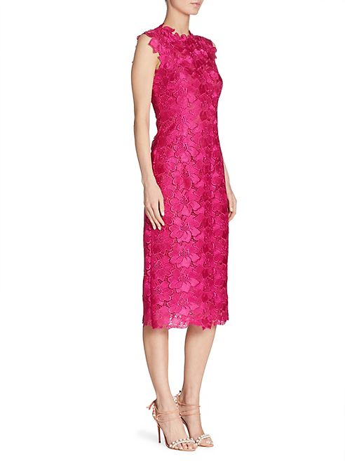 Monique Lhuillier - Orchid Sheath Dress