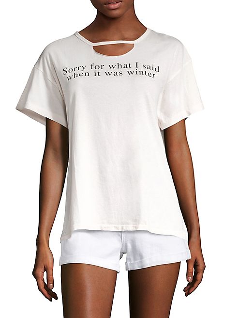 Wildfox - Sun Kissed Sorry For What I Said Tee