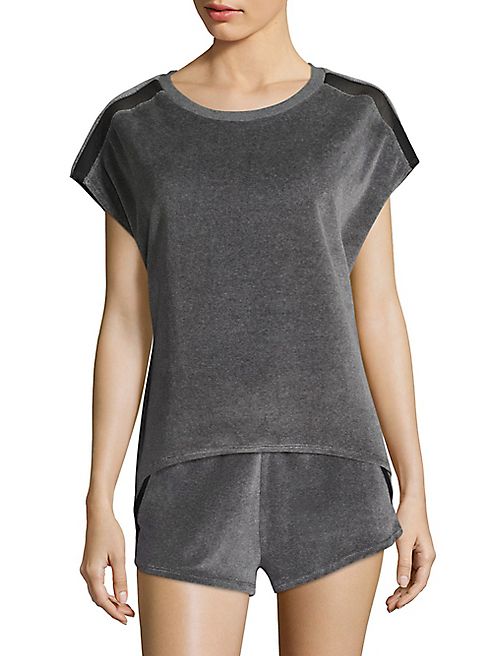 Heroine Sport - Terry Cap Sleeve Tee